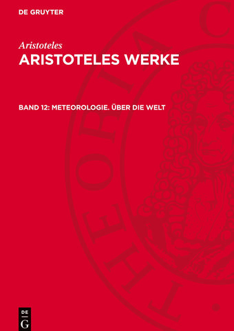 Meteorologie. Über die Welt