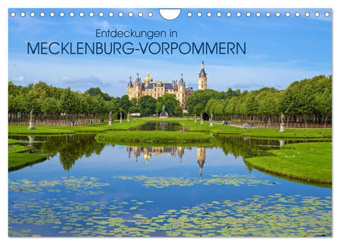 Entdeckungen in Mecklenburg-Vorpommern (Wandkalender 2027 DIN A4 quer), CALVENDO Monatskalender