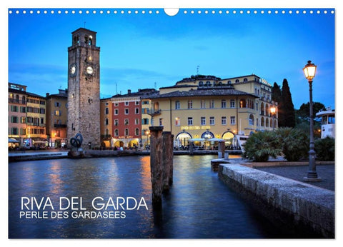 Riva del Garda - Perle des Gardasees (Wandkalender 2027 DIN A3 quer), CALVENDO Monatskalender