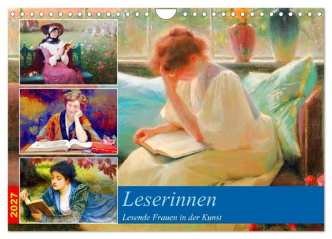 Leserinnen (Wandkalender 2027 DIN A4 quer), CALVENDO Monatskalender