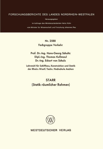 STARR (Statik räumlicher Rahmen)