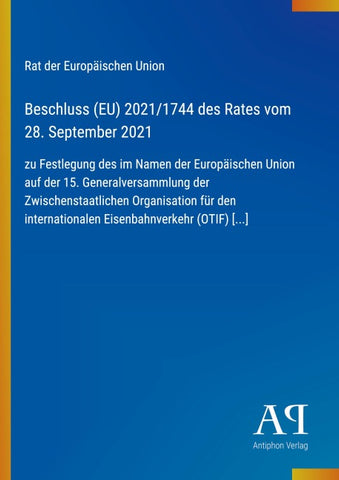 Beschluss (EU) 2021/1744 des Rates vom 28. September 2021