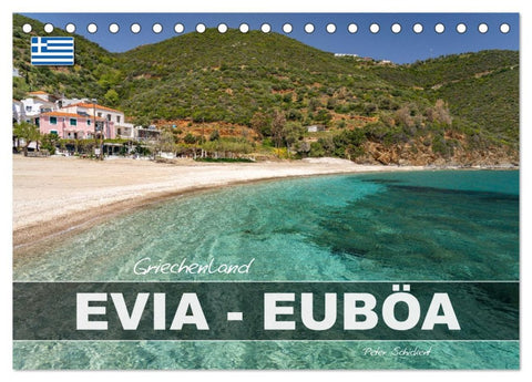 Griechenland - Euböa - Evia (Tischkalender 2026 DIN A5 quer), CALVENDO Monatskalender