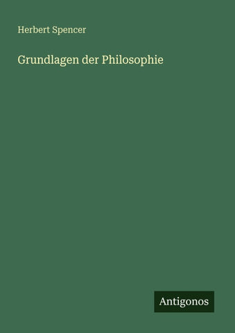 Grundlagen der Philosophie
