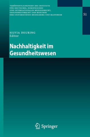 Nachhaltigkeit im Gesundheitswesen