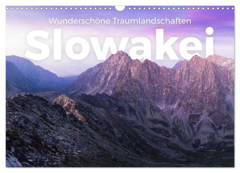 Slowakei - Wunderschöne Traumlandschaften (Wandkalender 2027 DIN A3 quer), CALVENDO Monatskalender