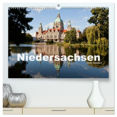 Niedersachsen (hochwertiger Premium Wandkalender 2027 DIN A2 quer), Kunstdruck in Hochglanz