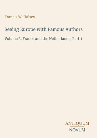 Seeing Europe with Famous Authors