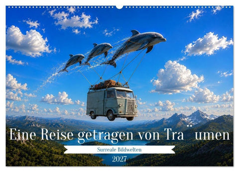 Eine Reise getragen von Träumen (Wandkalender 2027 DIN A2 quer), CALVENDO Monatskalender