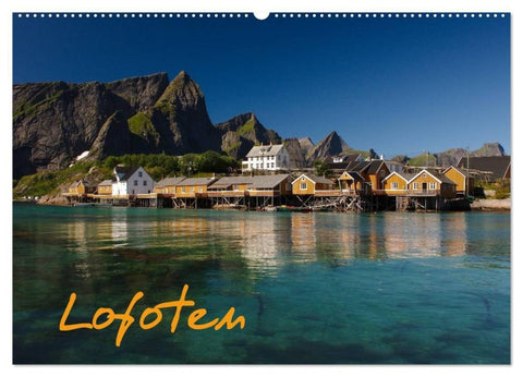 Lofoten (Wandkalender 2027 DIN A2 quer), CALVENDO Monatskalender
