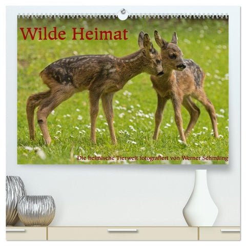 Wilde Heimat (hochwertiger Premium Wandkalender 2026 DIN A2 quer), Kunstdruck in Hochglanz