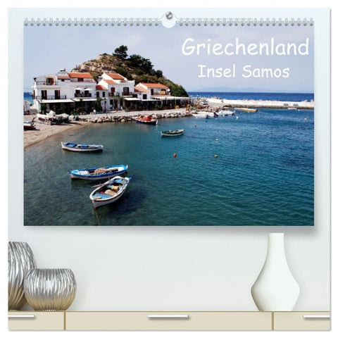 Griechenland - Insel Samos (hochwertiger Premium Wandkalender 2026 DIN A2 quer), Kunstdruck in Hochglanz
