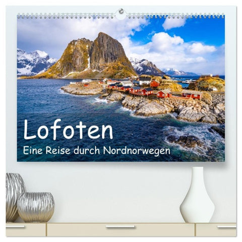 Lofoten - Eine Reise durch Nordnorwegen (hochwertiger Premium Wandkalender 2027 DIN A2 quer), Kunstdruck in Hochglanz