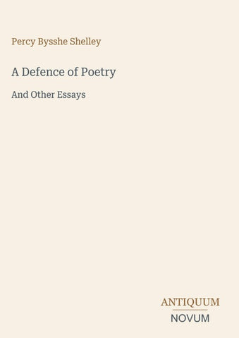 A Defence of Poetry