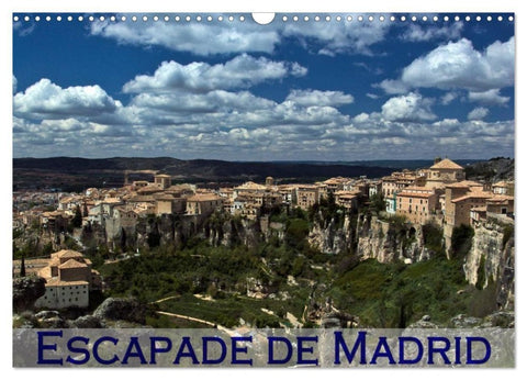 Escapade de Madrid (Calendrier mural 2027 DIN A3 vertical), CALVENDO calendrier mensuel