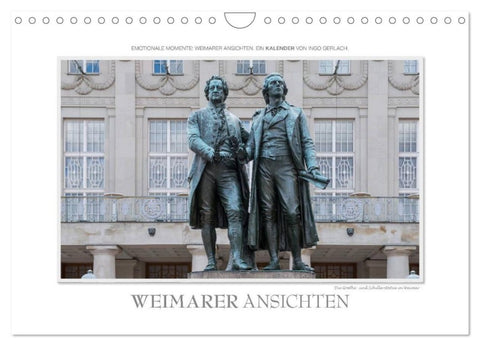 Emotionale Momente: Weimarer Ansichten. (Wandkalender 2027 DIN A4 quer), CALVENDO Monatskalender