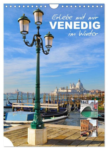 Erlebe mit mir Venedig im Winter (Wandkalender 2027 DIN A4 hoch), CALVENDO Monatskalender