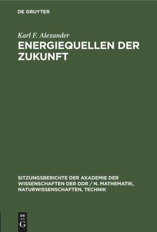 Energiequellen der Zukunft