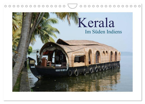 Kerala - Im Süden Indiens (Wandkalender 2027 DIN A4 quer), CALVENDO Monatskalender