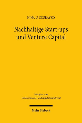 Nachhaltige Start-ups und Venture Capital