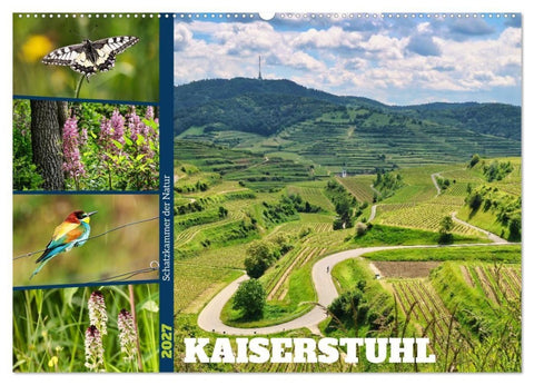Kaiserstuhl, Schatzkammer der Natur (Wandkalender 2027 DIN A2 quer), CALVENDO Monatskalender