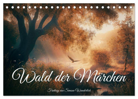Wald der Märchen (Tischkalender 2027 DIN A5 quer), CALVENDO Monatskalender