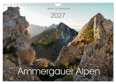Ammergauer Alpen (Wandkalender 2027 DIN A4 quer), CALVENDO Monatskalender