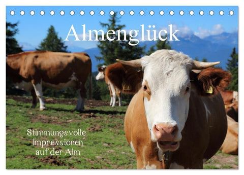Almenglück (Tischkalender 2027 DIN A5 quer), CALVENDO Monatskalender