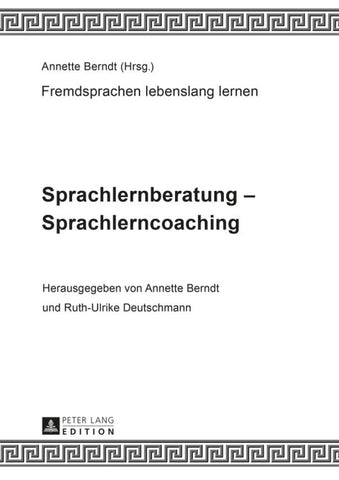 Sprachlernberatung – Sprachlerncoaching