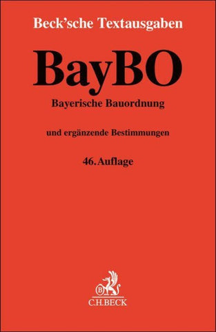 Bayerische Bauordnung. BayBO