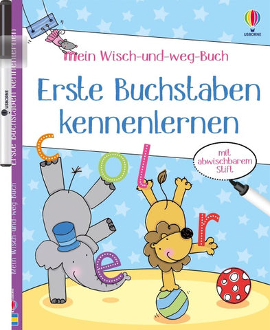 Mein Wisch-und-weg-Buch: Erste Buchstaben kennenlernen