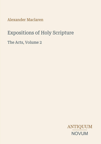 Expositions of Holy Scripture
