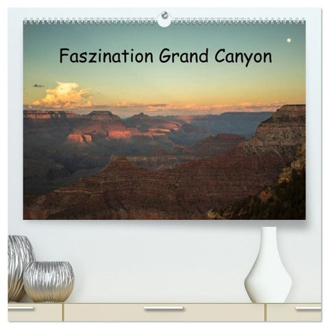Faszination Grand Canyon / CH-Version (hochwertiger Premium Wandkalender 2027 DIN A2 quer), Kunstdruck in Hochglanz