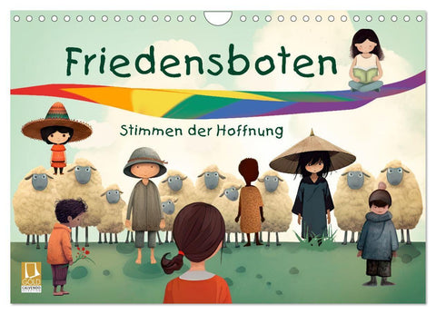 Friedensboten - Stimmen der Hoffnung (Wandkalender 2027 DIN A4 quer), CALVENDO Monatskalender