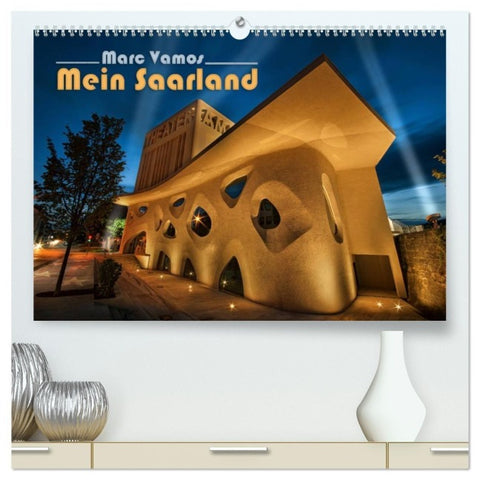 Marc Vamos - Mein Saarland (hochwertiger Premium Wandkalender 2027 DIN A2 quer), Kunstdruck in Hochglanz