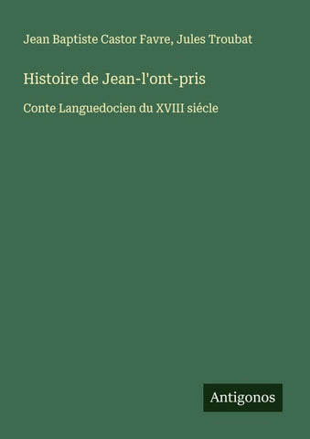 Histoire de Jean-l'ont-pris