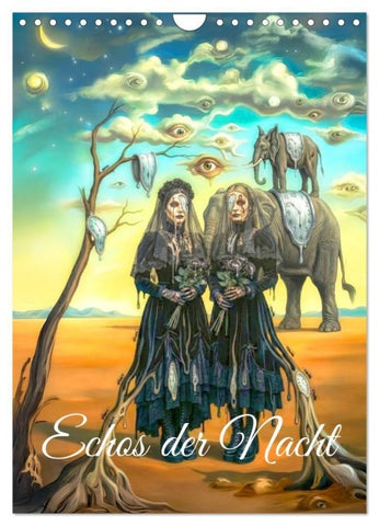 Echos der Nacht (Wandkalender 2027 DIN A4 hoch), CALVENDO Monatskalender