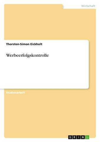 Werbeerfolgskontrolle