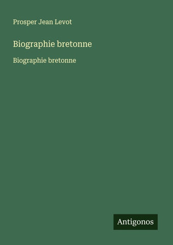 Biographie bretonne