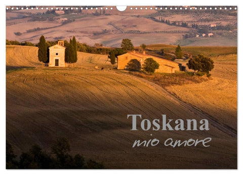 Toskana - mio amore (Wandkalender 2027 DIN A3 quer), CALVENDO Monatskalender