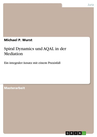 Spiral Dynamics und AQAL in der Mediation