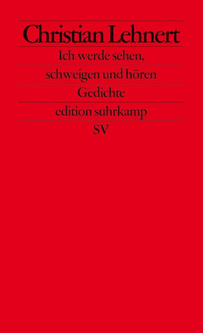 Ich werde sehen, schweigen und hören