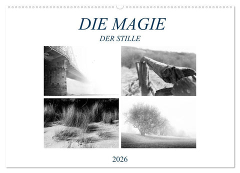Die Magie der Stille (Wandkalender 2026 DIN A2 quer), CALVENDO Monatskalender