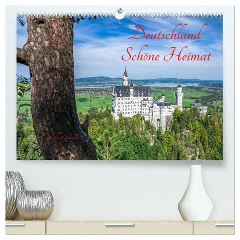 Deutschland Schöne Heimat (hochwertiger Premium Wandkalender 2027 DIN A2 quer), Kunstdruck in Hochglanz