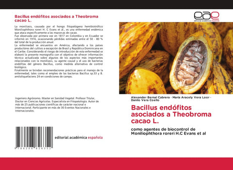 Bacillus endófitos asociados a Theobroma cacao L.