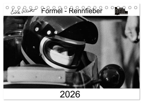 Formel - Rennfieber (Tischkalender 2026 DIN A5 quer), CALVENDO Monatskalender