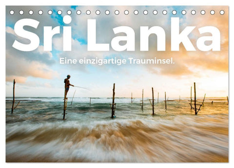 Sri Lanka - Eine einzigartige Trauminsel. (Tischkalender 2026 DIN A5 quer), CALVENDO Monatskalender