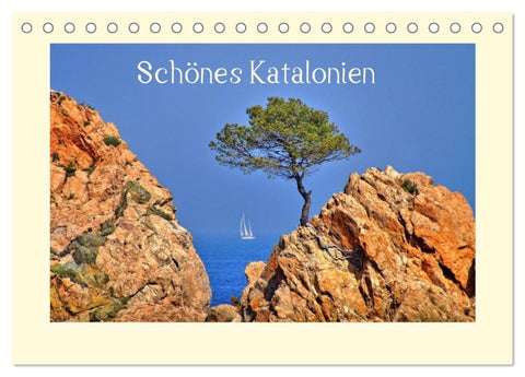 Schönes Katalonien (Tischkalender 2027 DIN A5 quer), CALVENDO Monatskalender