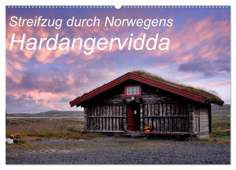 Streifzug durch Norwegens Hardangervidda (Wandkalender 2026 DIN A2 quer), CALVENDO Monatskalender