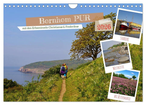 Bornholm Pur (Wandkalender 2026 DIN A4 quer), CALVENDO Monatskalender